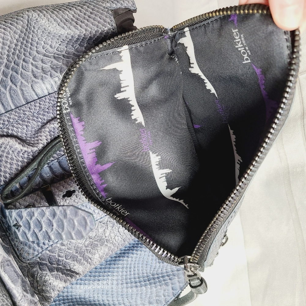 Botkier Warren Python Print Leather Backpack - Picture 6 of 10